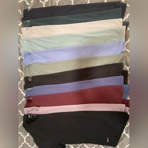 Bylt Basics (11) Medium Drop-Cut Lux Premium Shirt Bundle